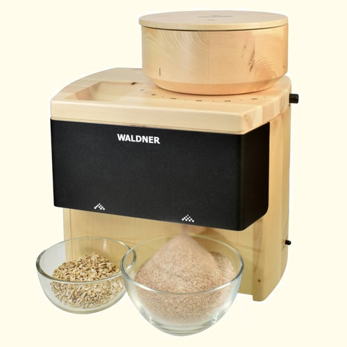 Waldner Combi Mill - Grain mill with flaker Luis - Wholemeal flour and oat flakes