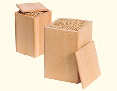 Wooden Cereal Box Square