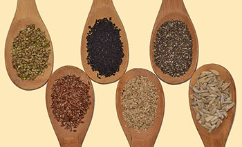 Oilseeds can only be ground with a grain mill to a limited extent.