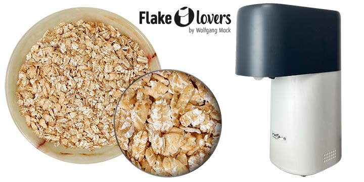 Test with the Flakelovers electric flaker / oat roller