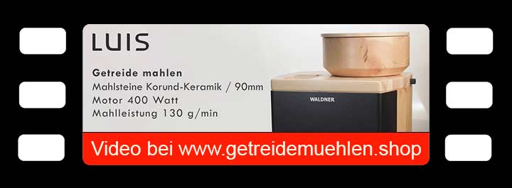Waldner Mill with Flaker Luis in the video bei getreidemuehlen.shop
