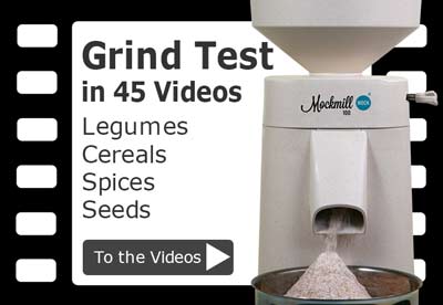 To the videos with grain mills test Mockmill 100